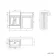 Monaco Graphite Grey Combination Vanity Traditional Basin with Marble Top 1200mm (Excludes Pan & Cistern)