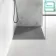 Berlin Rectangular Dark Grey Slate Effect SMC Composite Shower Tray 1000x900mm
