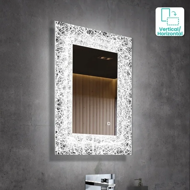Layla Illuminated LED Mirror 700x500mm