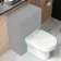 Miami Rimless Back To Wall Toilet With Soft Close Seat
