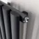 Marbella Anthracite Single Oval Panel Radiator 1600x480mm