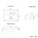 Corsica Gloss White Wall Hung Slimline Basin Drawer Vanity 600mm
