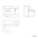Harper Stone Grey Combination Vanity Basin and Aruba Toilet 1200mm - Right Handed