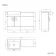Harper Stone Grey Basin Vanity and Back To Wall Toilet Unit 1200mm - Black Accents