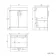 Mersey Gloss White Combination Vanity Basin and Miami Toilet 1100mm