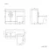 Avon Stone Grey Combination Vanity Basin and Boston Toilet 1100mm - Black Accents - Left Handed