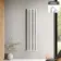 Marbella White Single Oval Panel Radiator 1600x360mm