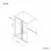 Stockholm Easy Clean 8mm Frameless Sliding Shower Door 1000mm