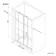 London Matt Black Grid 6mm Sliding Shower Door 1400mm