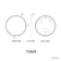 Grace Battery Operated Illuminated LED Mirror 600mm