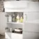 Harper Gloss White Combination Vanity Basin with Marble Top & Atlanta Toilet 1200mm