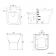 Harper Gloss White Combination Vanity Basin with Marble Top & Atlanta Toilet 1200mm