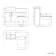 Harper Gloss White Combination Vanity Basin & Aruba Toilet 1000mm