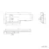 Avon Stone Grey Combination Vanity Basin and Aruba Toilet 1100mm - Left Handed