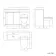 Trent Stone Grey Combination Vanity Basin and Aruba Toilet 1100mm - Left Handed