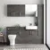 Harper Charcoal Elm Combination Vanity Basin and Atlanta Toilet 1500mm