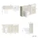 Monaco Chalk White Combination Vanity Traditional Basin and Seattle Toilet 1500mm