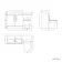 Avon Gloss White Combination Vanity Basin and Aruba Toilet 1300mm - Black Accents