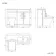 Avon Gloss White Combination Vanity Basin and Atlanta Toilet 1100mm - Black Accents - Right Handed