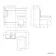 Avon Stone Grey Combination Vanity Basin and Miami Toilet 950mm - Black Accents