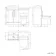 Avon Stone Grey Combination Vanity Basin and Miami Toilet 1000mm - Black Accents