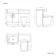 Harper Stone Grey Combination Vanity Basin and Atlanta Toilet 1200mm - Black Accents