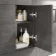 Harper Charcoal Elm Combination Vanity Basin and Aruba Toilet 1500mm - Black Accents