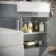 Harper Stone Grey Combination Vanity Basin and Boston Toilet 1200mm - Right Handed