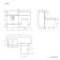 Harper Charcoal Elm Combination Vanity Basin and Boston Toilet 1200mm - Black Accents - Left Handed