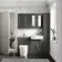 Monaco Graphite Grey Combination Vanity Traditional Basin with Marble Top & Boston Toilet 1200mm