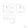 Harper Stone Grey Combination Vanity Basin and Tucson Toilet 1200mm - Brushed Brass Accents - Left Handed