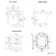 Harper Gloss White Combination Vanity Basin & Tucson Toilet 1000mm - Brushed Brass Accents