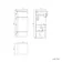 Foster Stone Grey Combination Vanity Basin with Marble Top 1500mm - Excludes Toilet