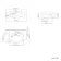 Quartz Gloss White Combination Vanity Basin and Houston Toilet 1150mm - Black Accents