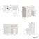 Milos Cotton White Combination Vanity Basin and Miami Toilet 1100mm - Chrome Handles