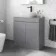 Trent Stone Grey Vanity with Curved Counter Top Basin 800mm