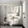 Monaco Chalk White Combination Vanity Basin with Marble Top & Atlanta Toilet 1200mm