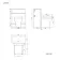 Charcoal Elm Back To Wall Unit and Atlanta Toilet