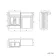Monaco Graphite Grey Combination Vanity Basin with Marble Top 1200mm (Excludes Pan & Cistern)