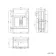 Monaco Chalk White Combination Vanity Basin and Boston Toilet 1200mm - Brass Knurled Handles