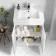 Mersey Gloss White Combination Vanity Basin and Houston Toilet 1100mm