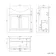 Capri Slate Grey Combination Vanity Basin and Houston Toilet 1350mm - Chrome Handles