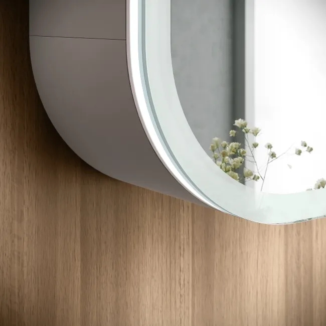 Willow Illuminated LED Mirror Cabinet With BLUETOOTH Speaker & USB Port 700x1200mm