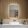 Olivia Black Framed Backlit llluminated LED Mirror 700x500mm