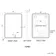 Jolie Illuminated LED Mirror With BLUETOOTH Speaker 700x500mm