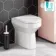 Denver Rimless Comfort Height Back To Wall Toilet With Premium Soft Close Slim Seat