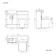 Harper Charcoal Elm Combination Vanity Basin with Marble Top & Atlanta Toilet 1000mm
