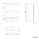 Corsica Gloss White Slimline Basin Drawer Vanity 600mm