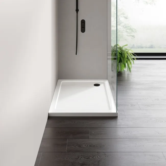 London Rectangular Stone Shower Tray 1200x760mm