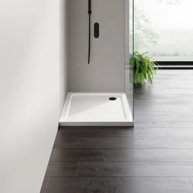 London Rectangular Stone Shower Tray 900x800mm